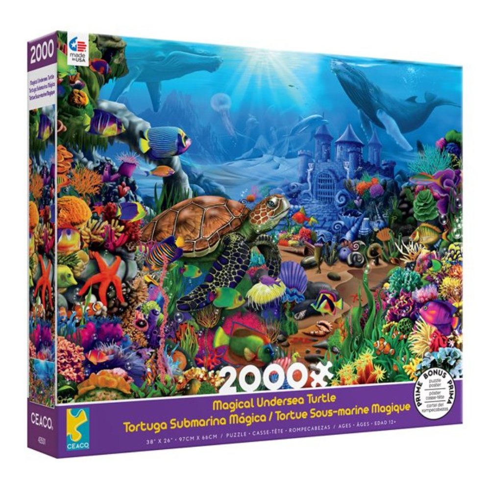 Ceaco - Magical Undersea - 2000 Piece Jigsaw Puzzle